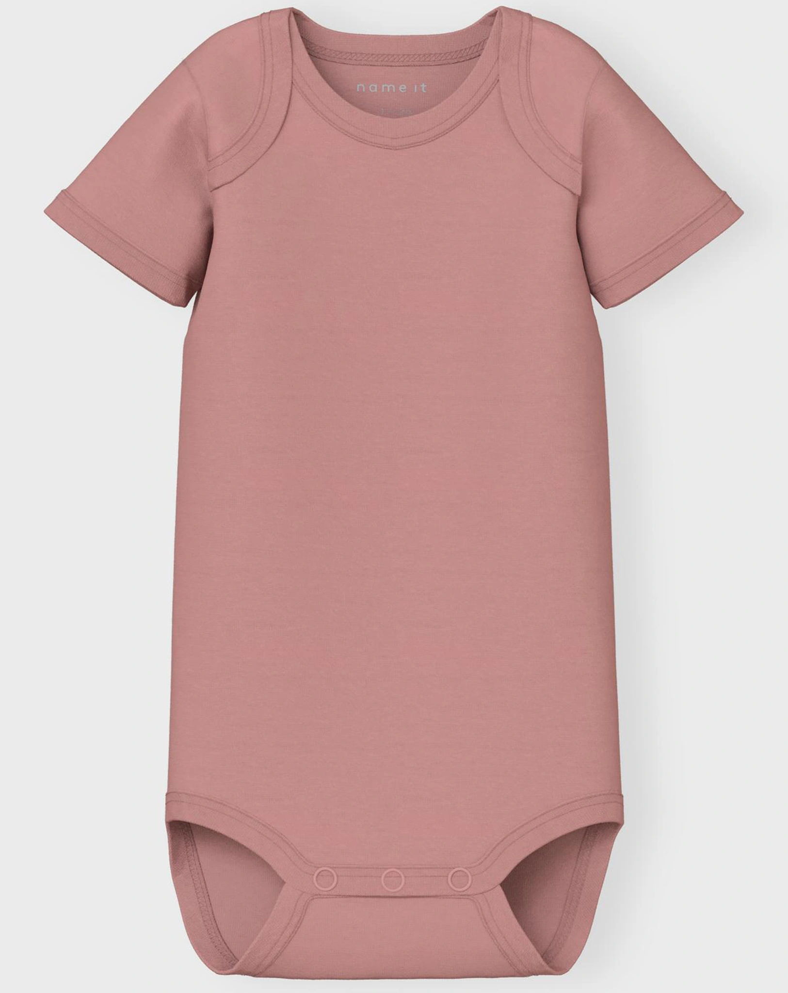 Kurzarm-Body NBFBODY HEARTS 2er Pack in beige/rosa
