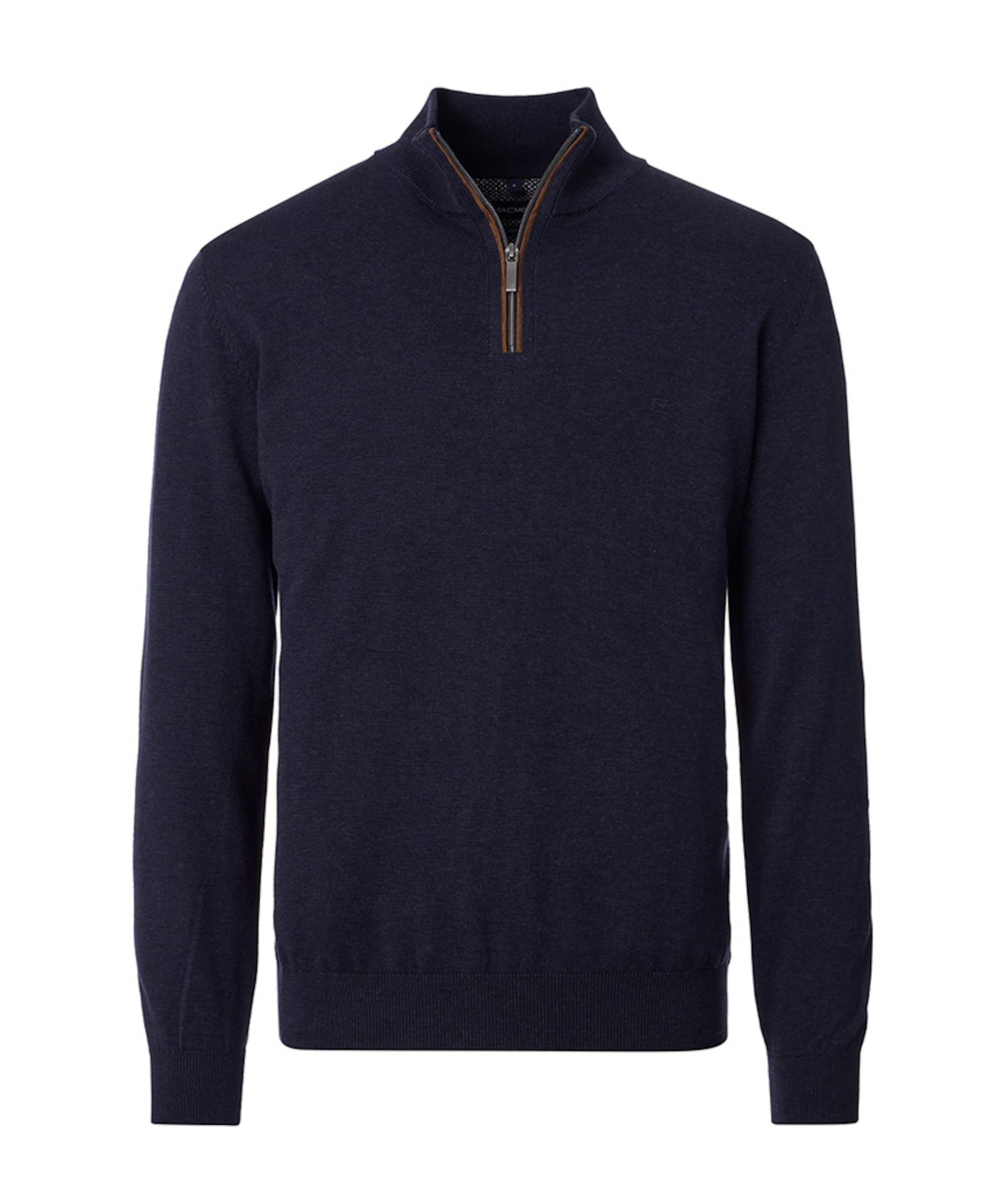 CASAMODA Trui met rits blauw