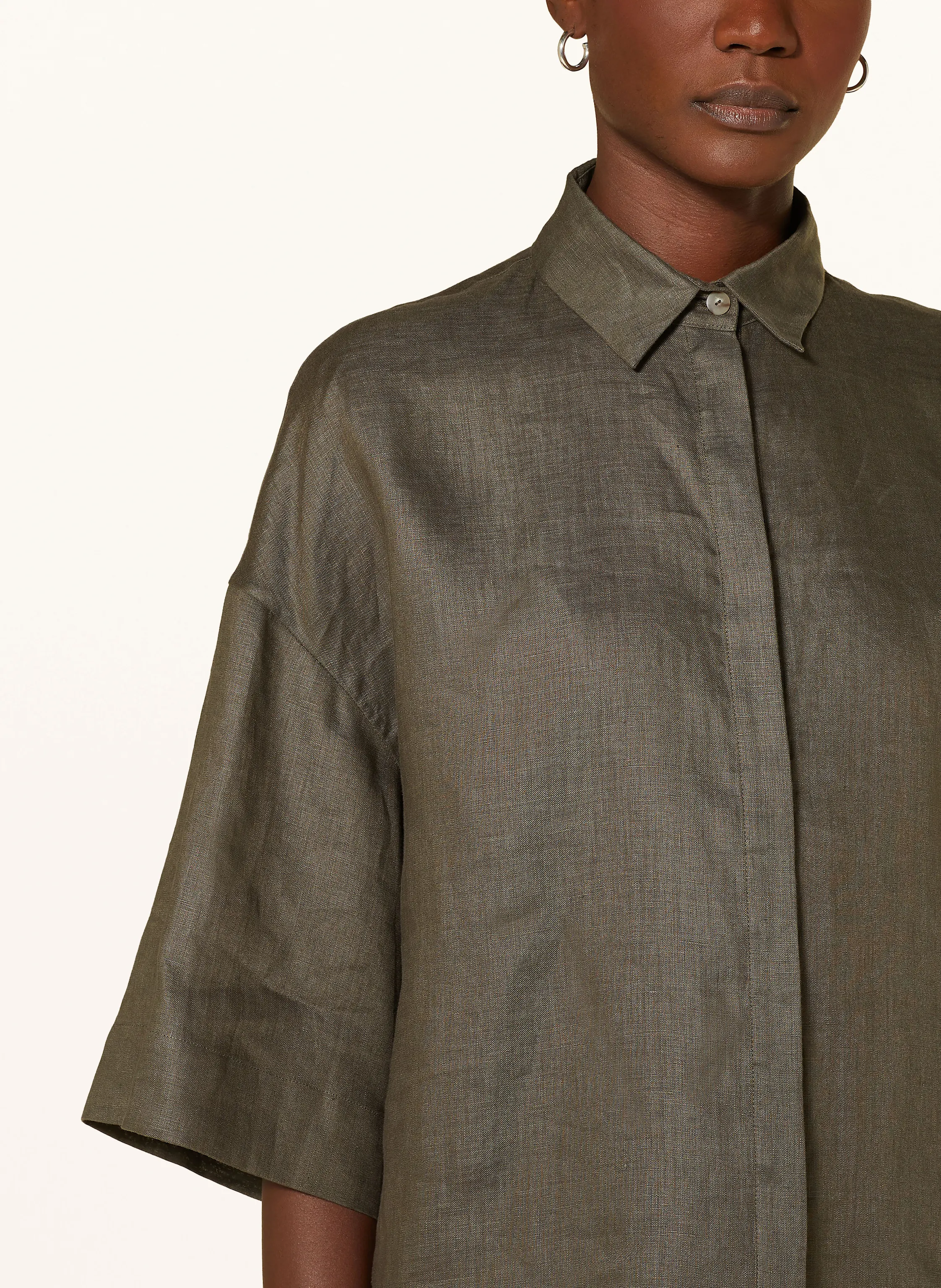 MM Leinenbluse MIRANO mit 3/4-Arm