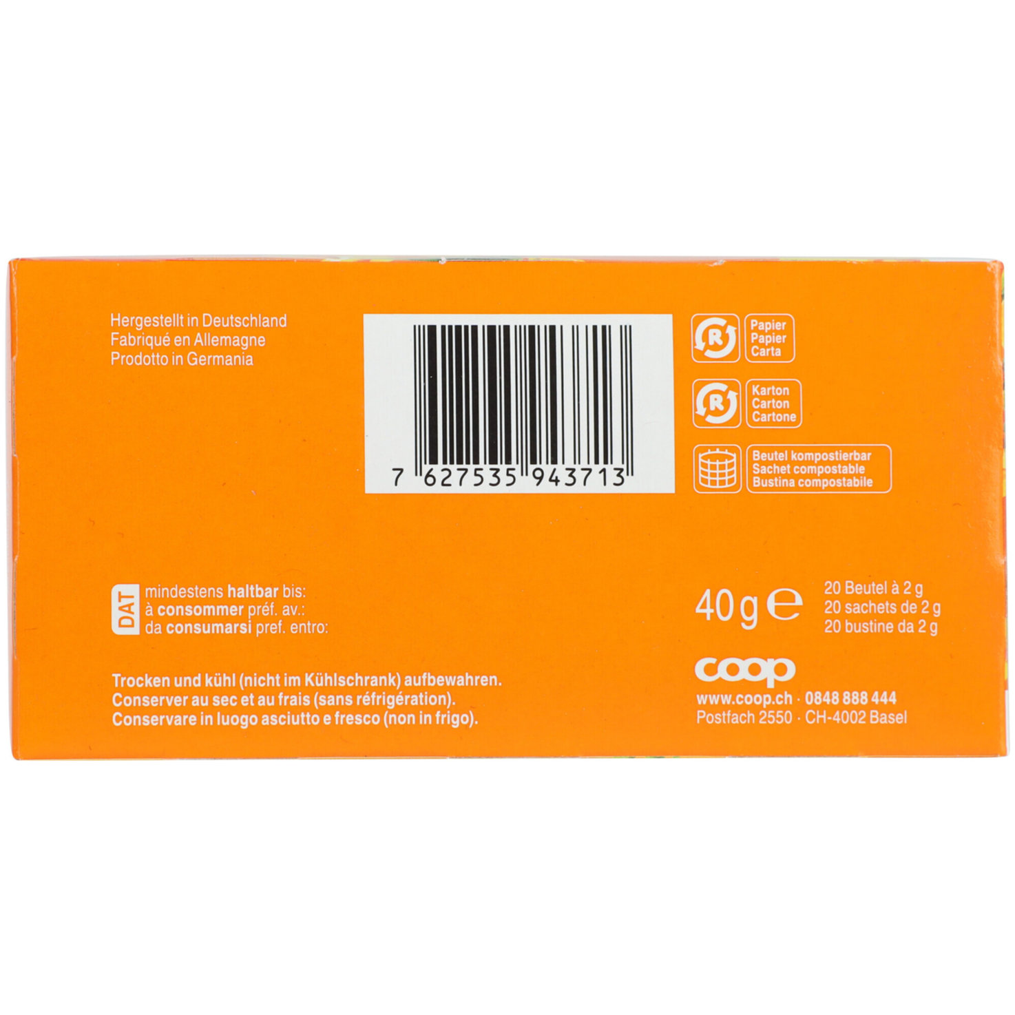 Rooibos 20 Portionen