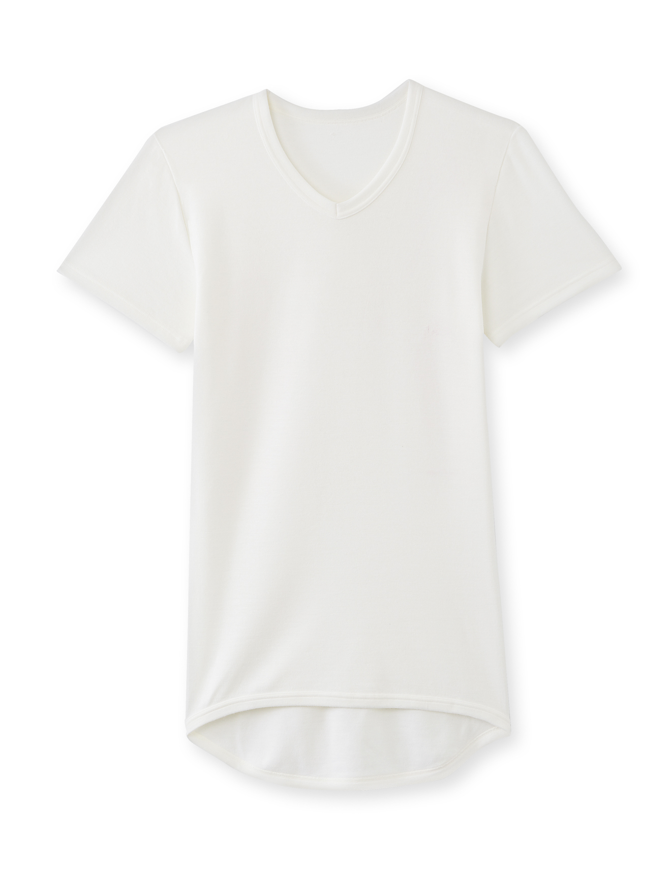 Lot de 2 maillots de corps V coton/laine