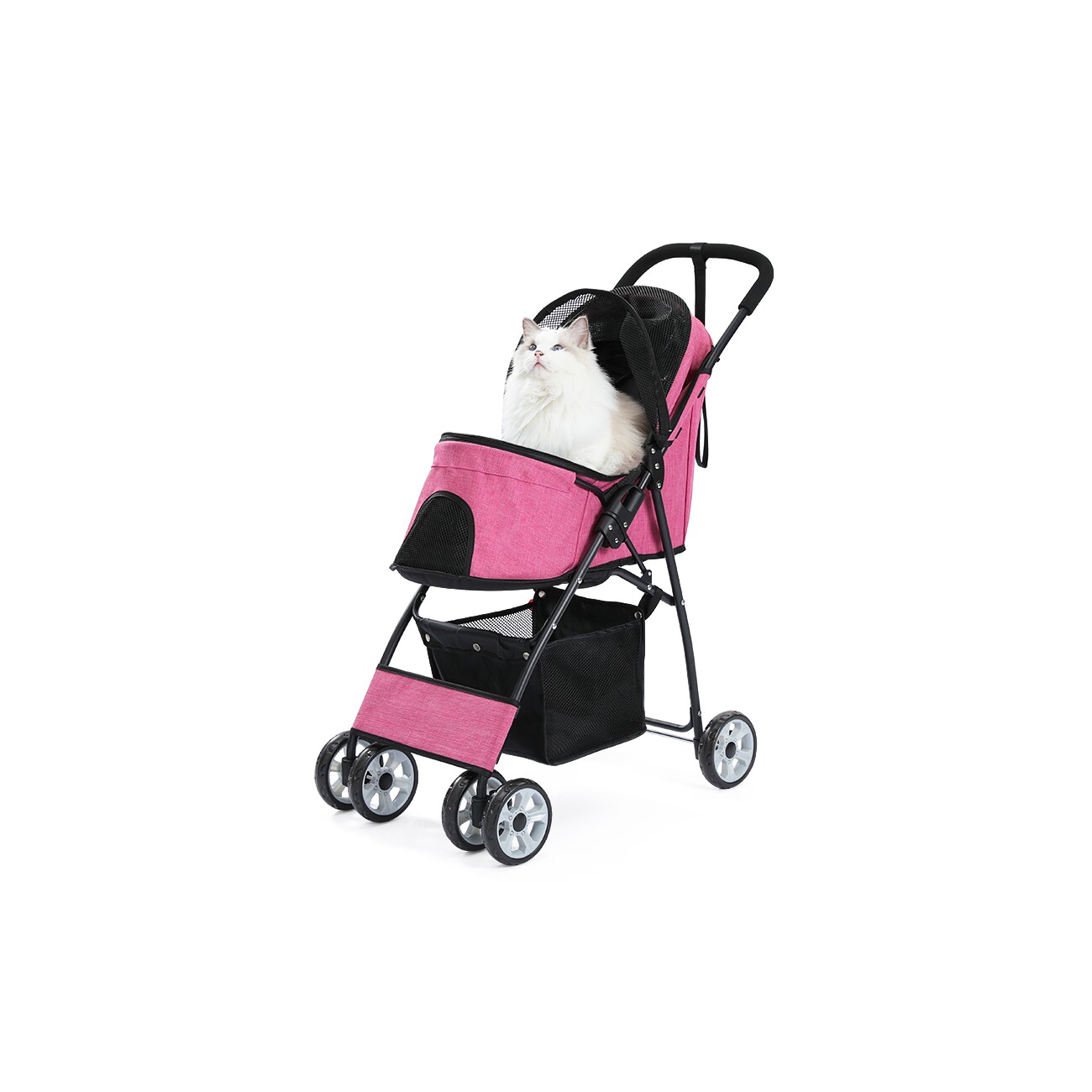 Pawz Road Hundewagen 77×43×92 cm pink