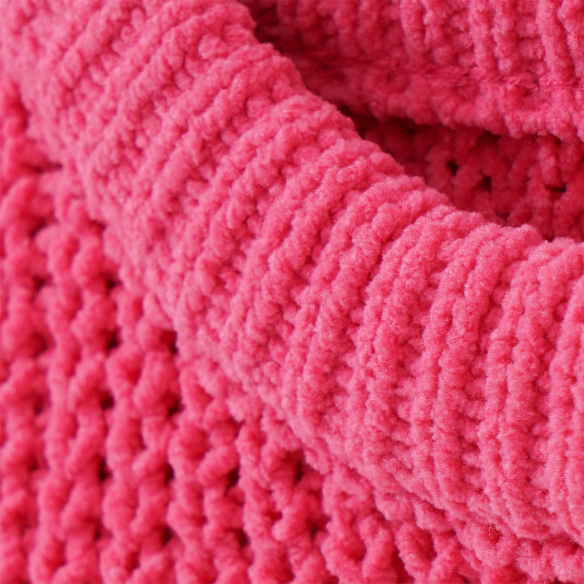 Topolino Mädchen Strickpullover mit Blockstreifen creme / pink