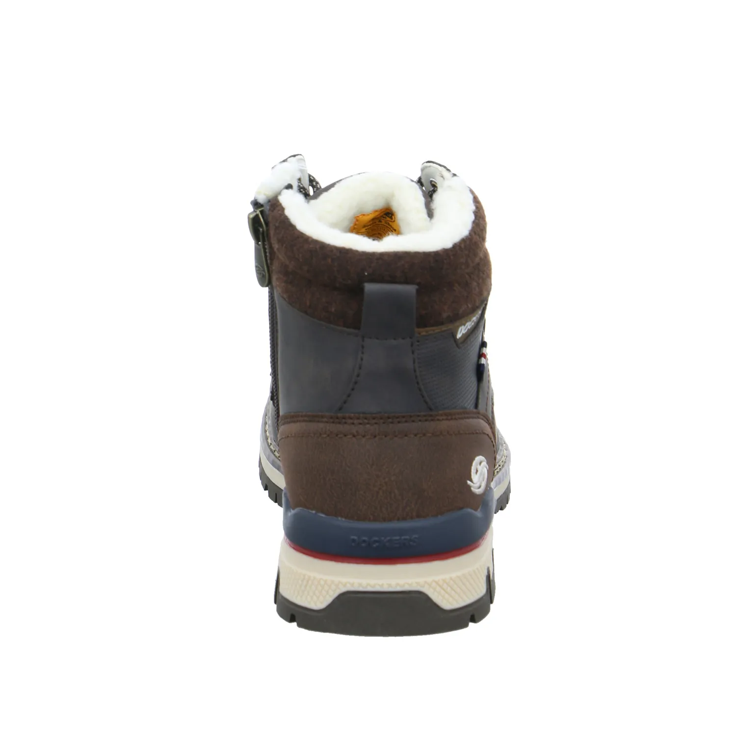 DOCKERS Winter-Boots Braun Lederimitat