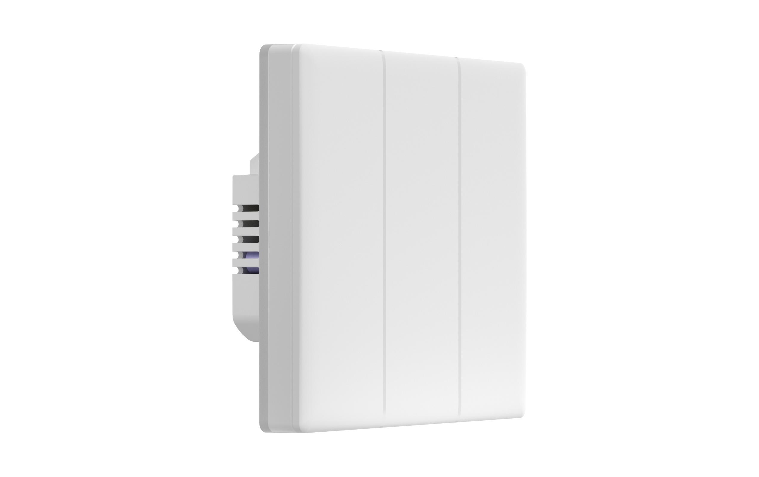 WiFi-Lichtschalt T5-2C-86 3-fach 230 V 15 A 1200 WIntelligenter Wandschalter für die lokale Steuerung