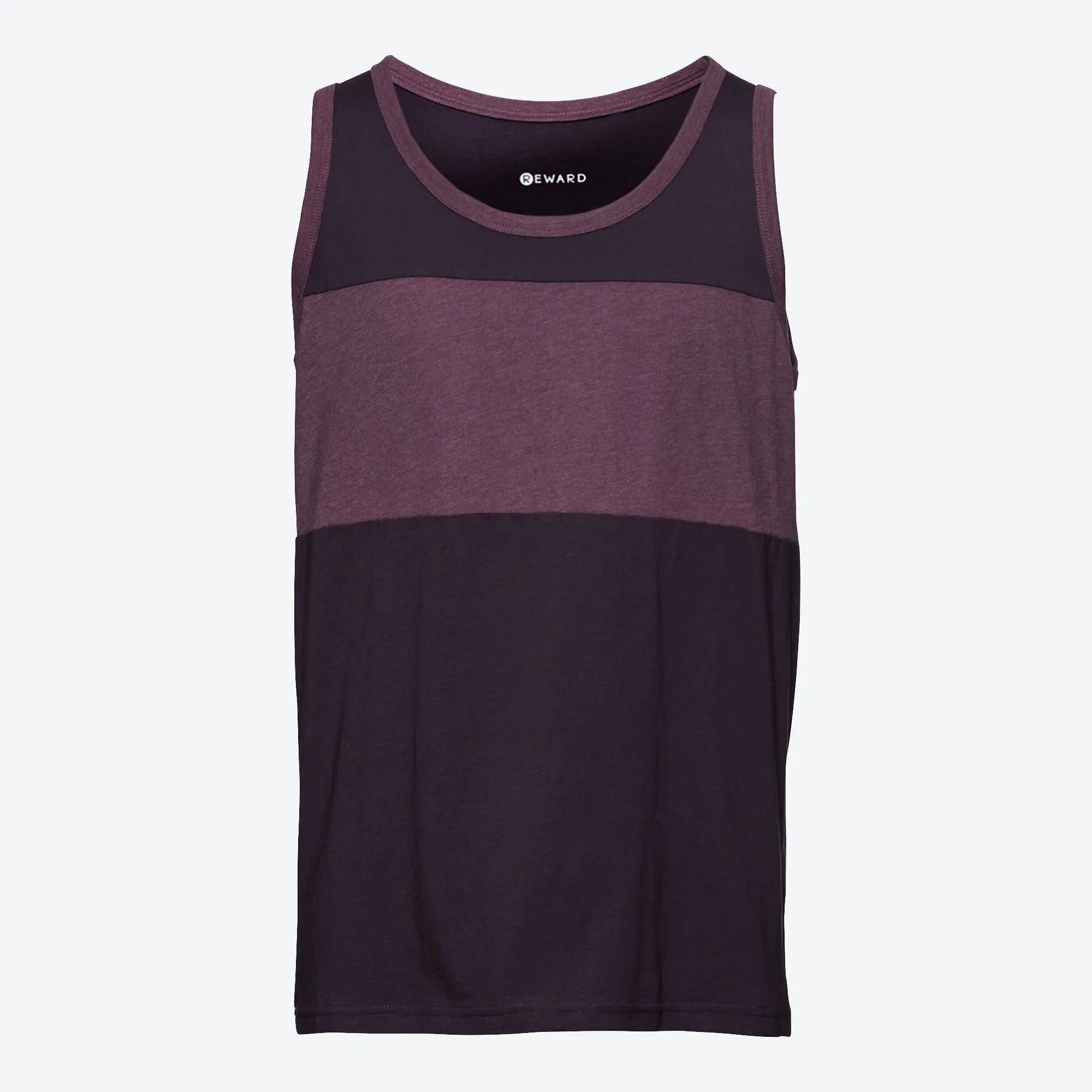 Herren-Muskelshirt mit Colourblocking-Optik