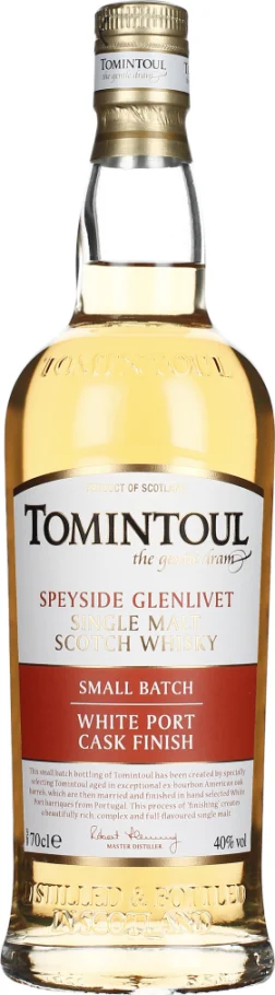 TOMINTOUL WHITE PORT CASK 70CL
