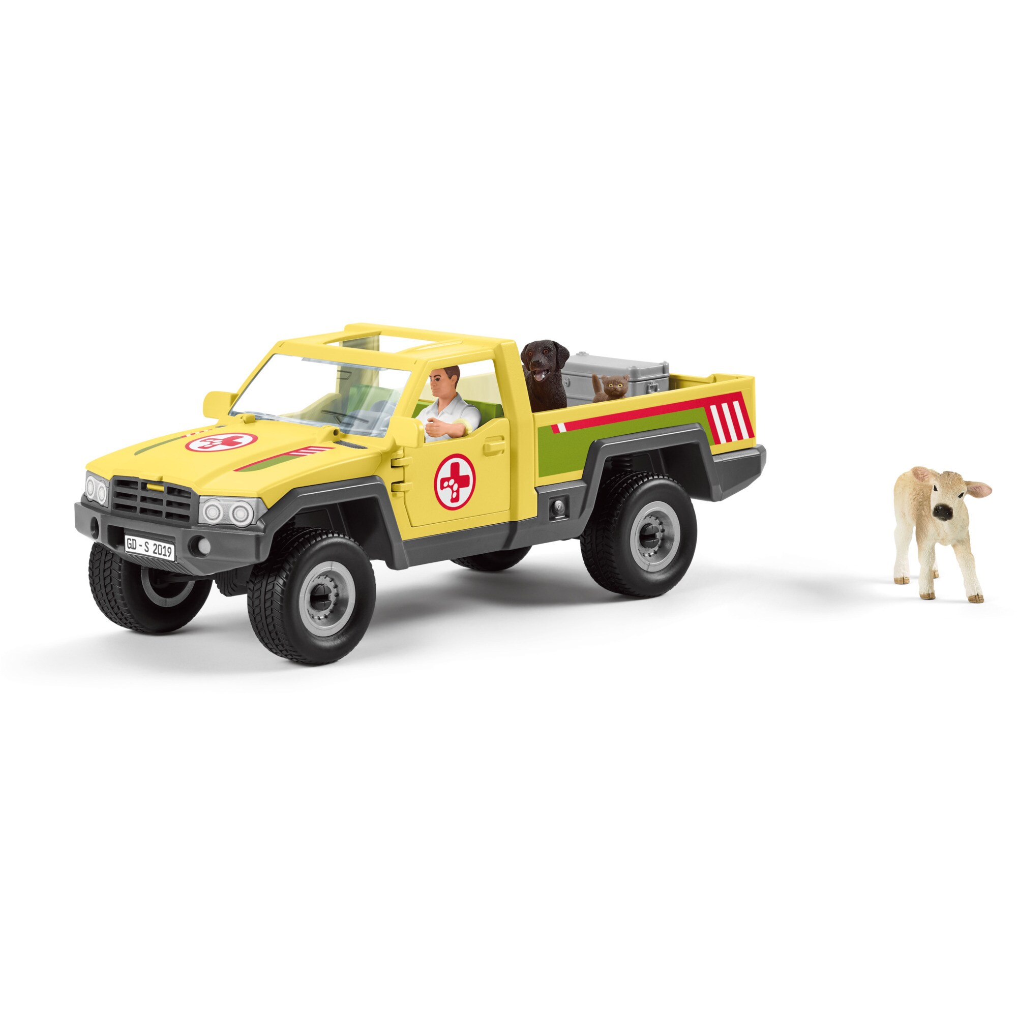 Schleich Spielfigur Farm World Tierarztbesuch auf dem Bauernhof