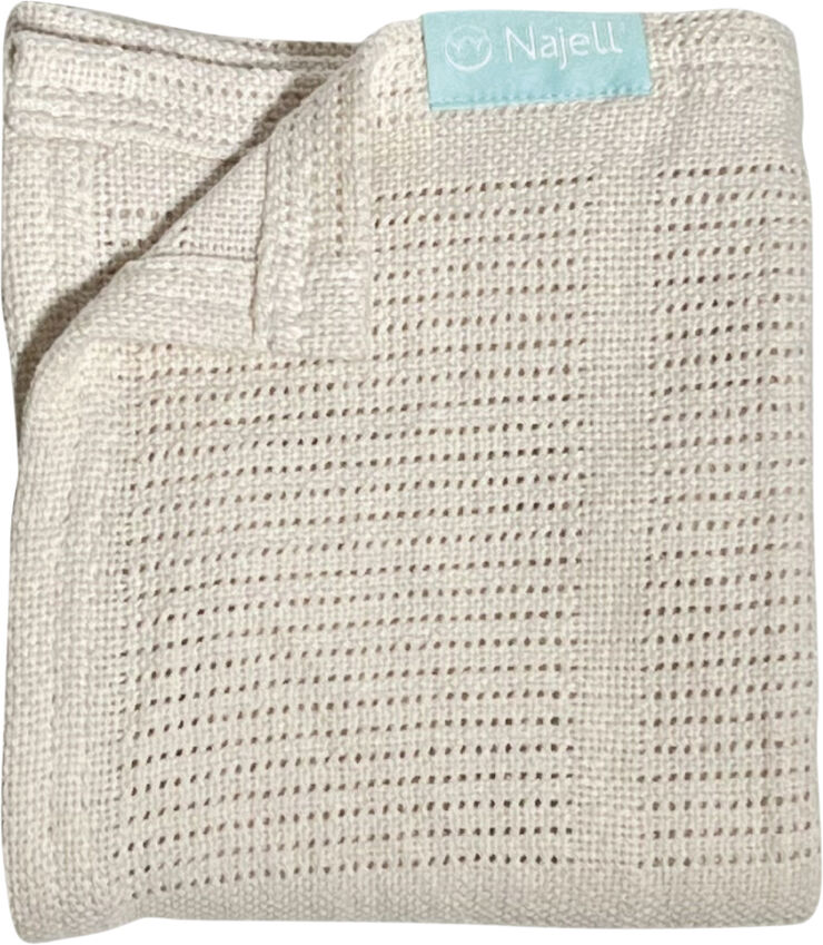 Najell Cellular Blanket - Ivory White