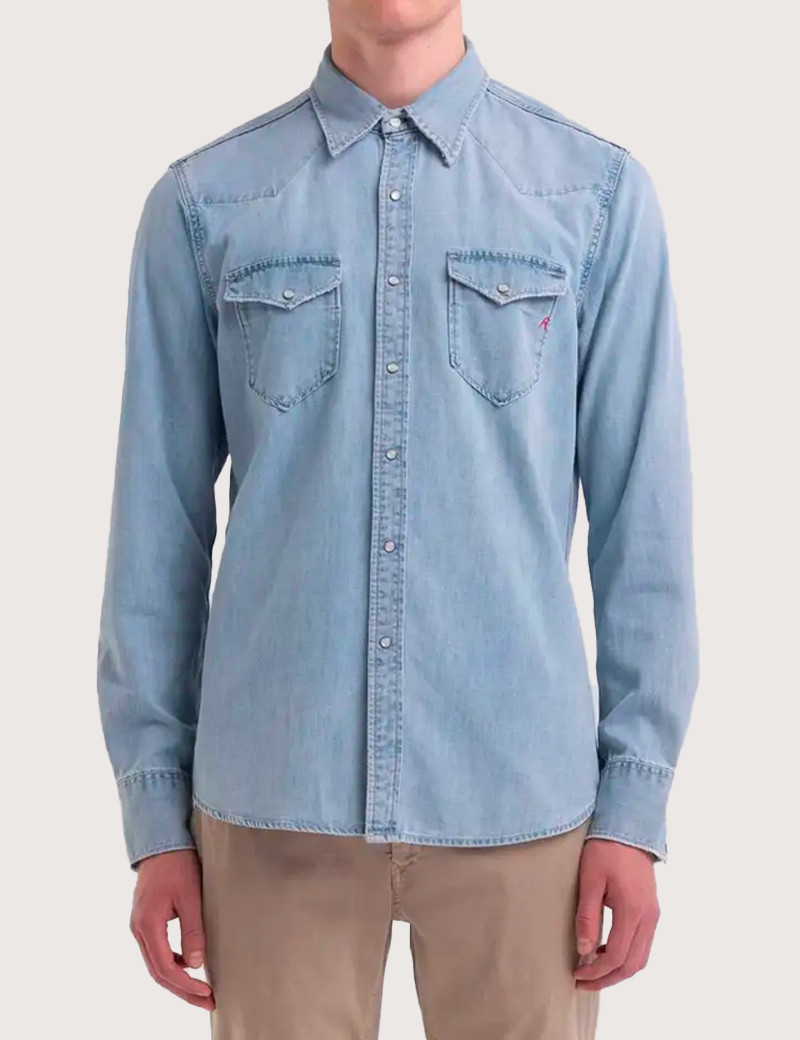 REPLAY CHEMISE HOMME DENIM 64A