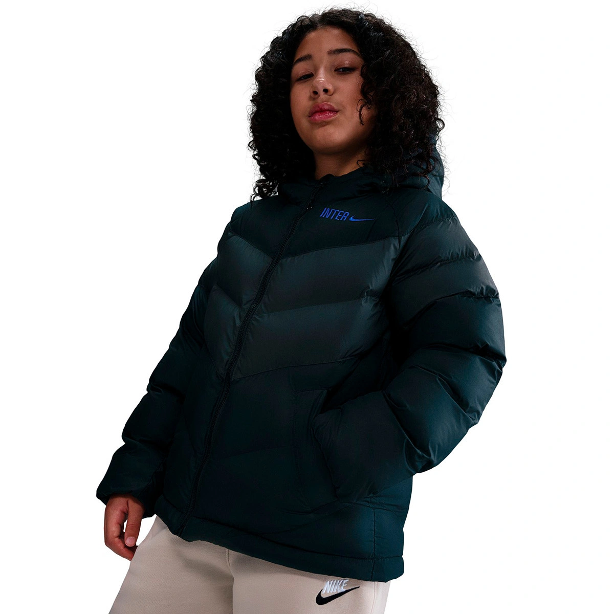 Casaco Nike Inter de Milão Fanswear 2025-2026 Criança