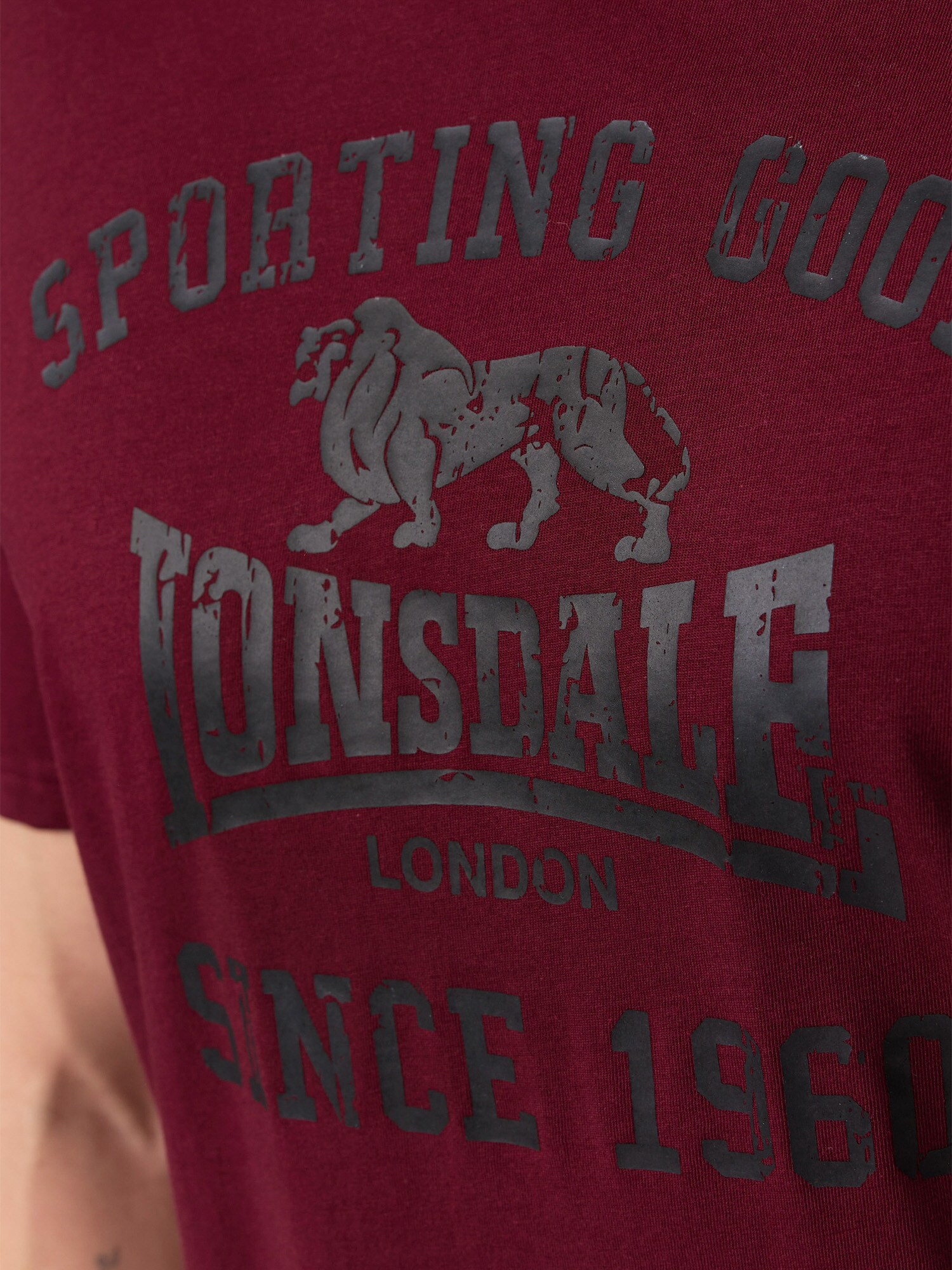 Lonsdale Herren T-Shirt normale Passform Doppelpack TORBAY