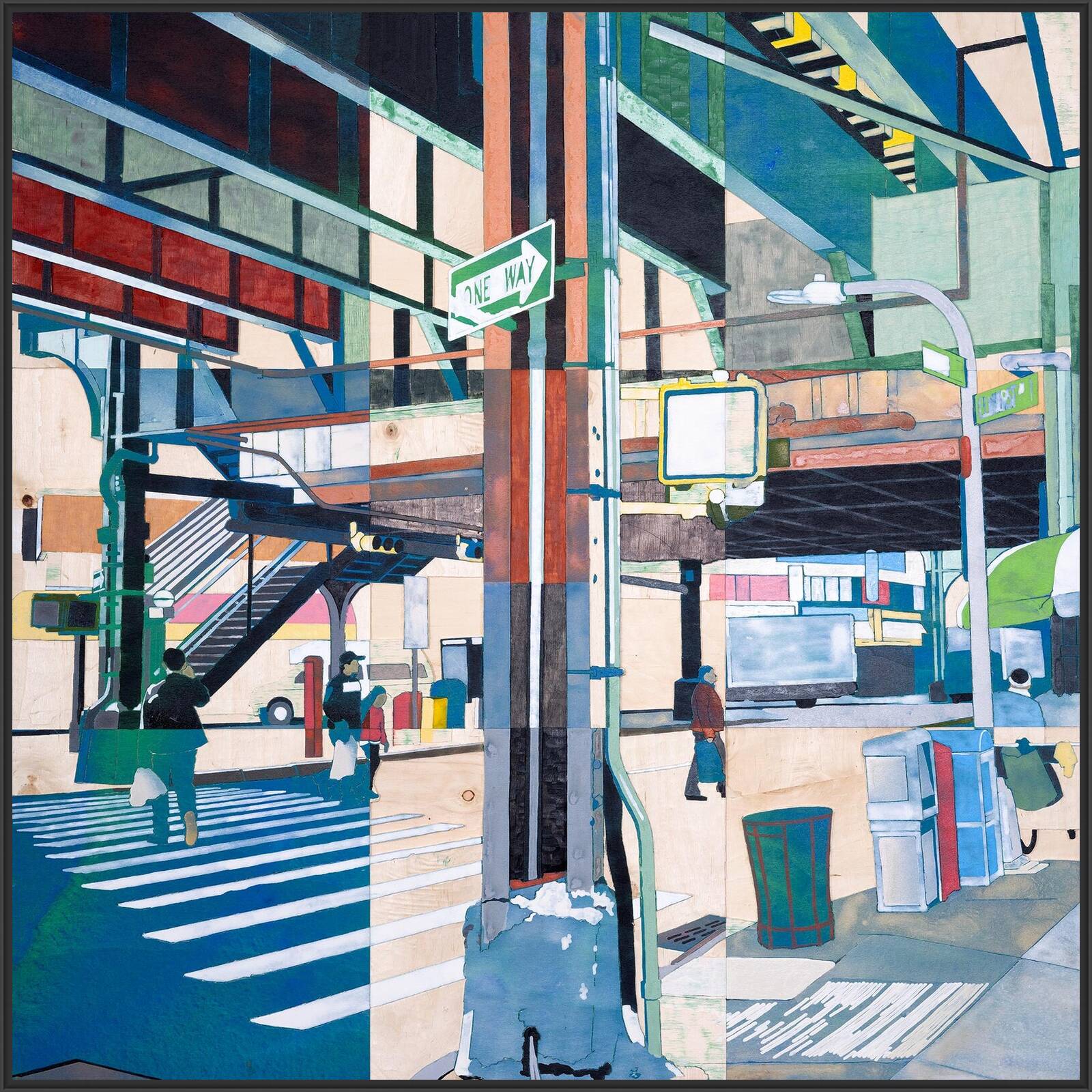 Queens Manhattan by Detlef Waschkau - Limited Edition. Edition of: 150. Signed.