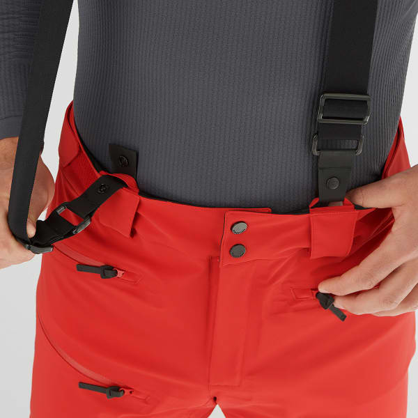 Pantalon de ski SALOMON OUTLAW 3L PANT GOJI BERRY