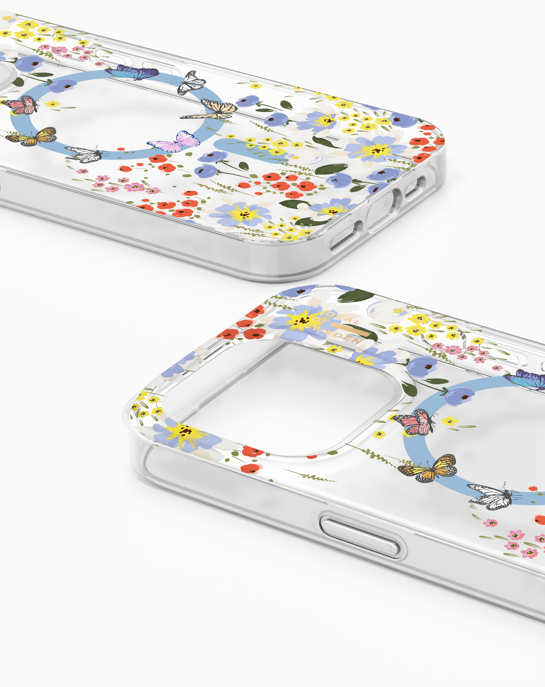 iPhone 15 Pro MagSafe Hardcase Hülle Clear Case Recycled (IDCLCMS-I2361P-532) - Artistic Garden