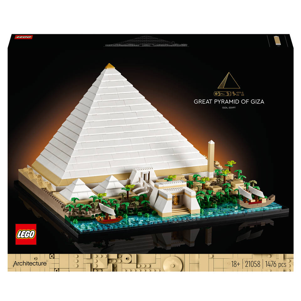 LEGO Architecture Grote Piramide van Gizeh 21058