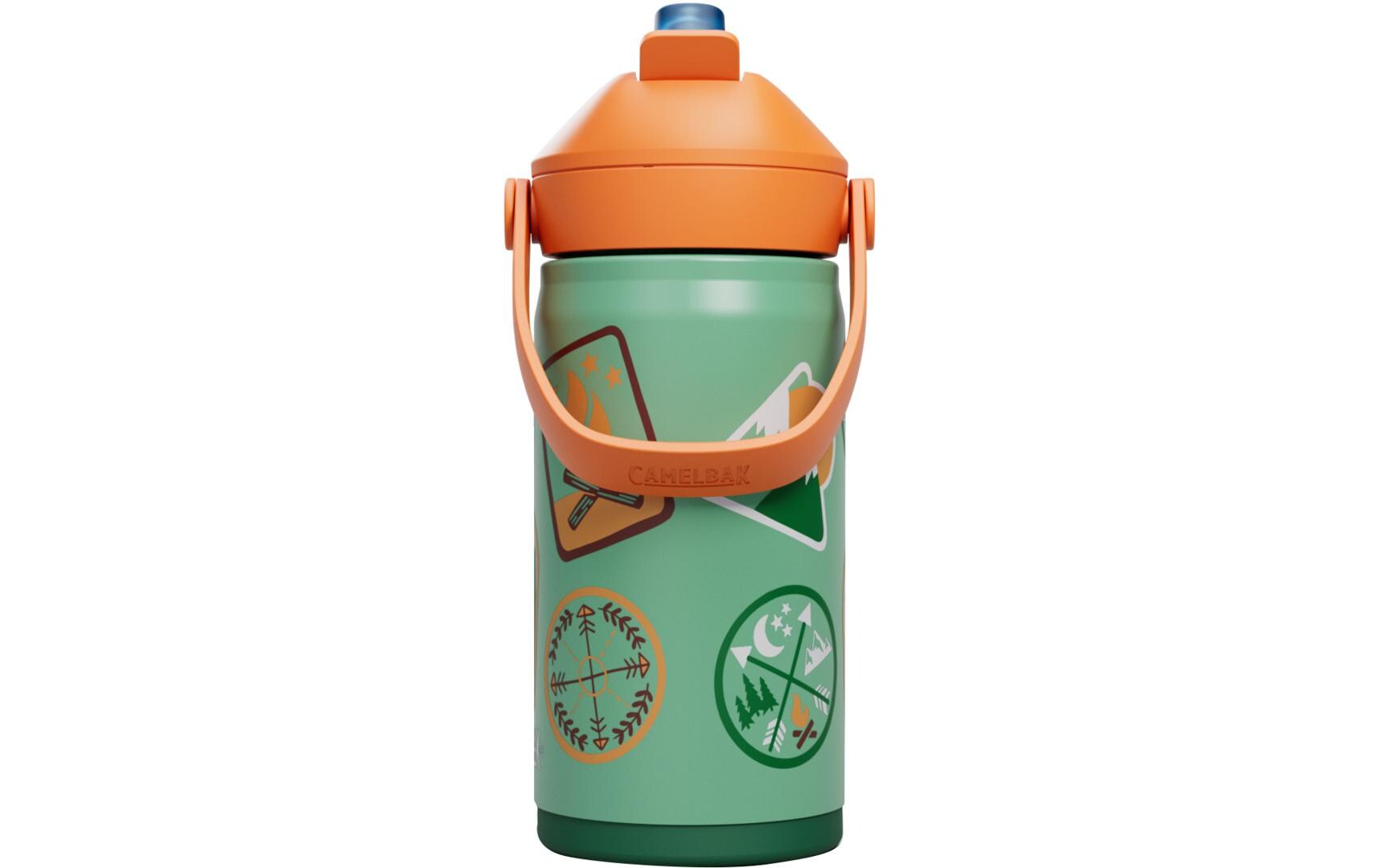 Trinkflasche Camp Badges 400 mlWasserflasche für Kinder