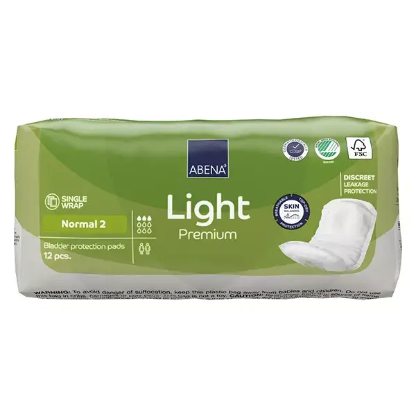 Abena Frantex Light Premium Adesivo Protetor Tamanho Normal 2 12 unidades