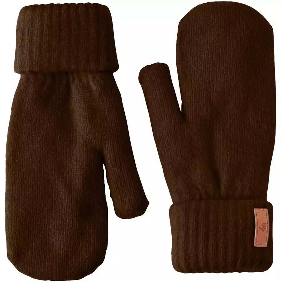BabyMocs Handschuhe Vegan braun