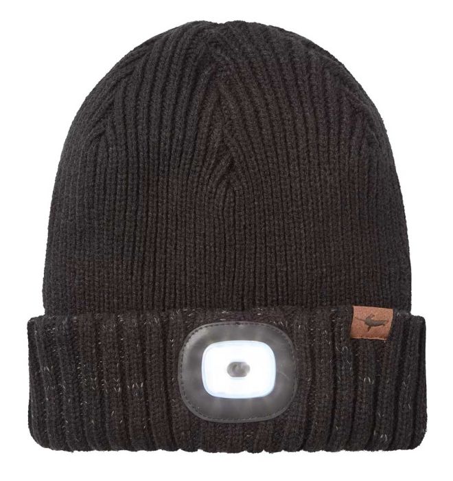 Heydon Waterproof Cold Weather LED Roll Cuff Beanie hue