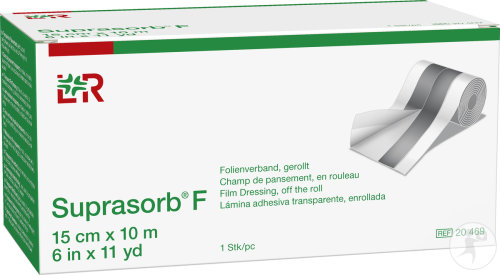 Lohmann & Rauscher Suprasorb F Champ De Pansement Rouleau Non Stérile 15cmx10m 1 Pièce (20469)
