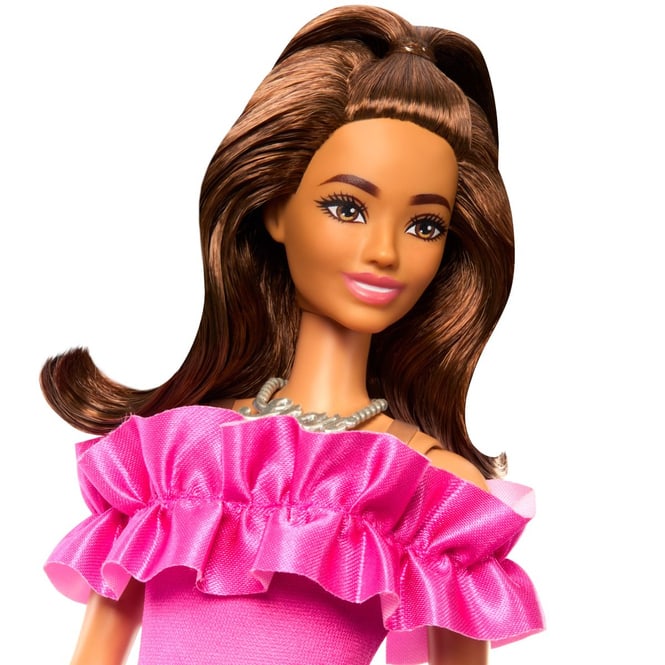 Barbie - Fashionista - Puppe - Pink - Rüschenkleid