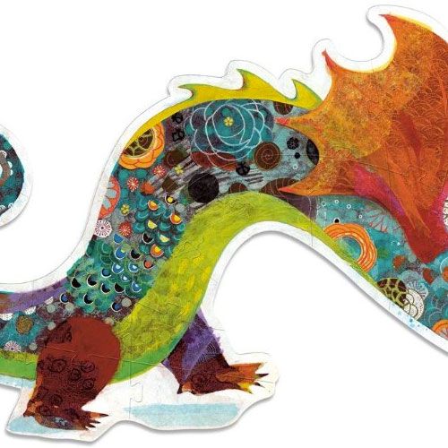 Djeco vloerpuzzel leon de draak (58st) DJ07170