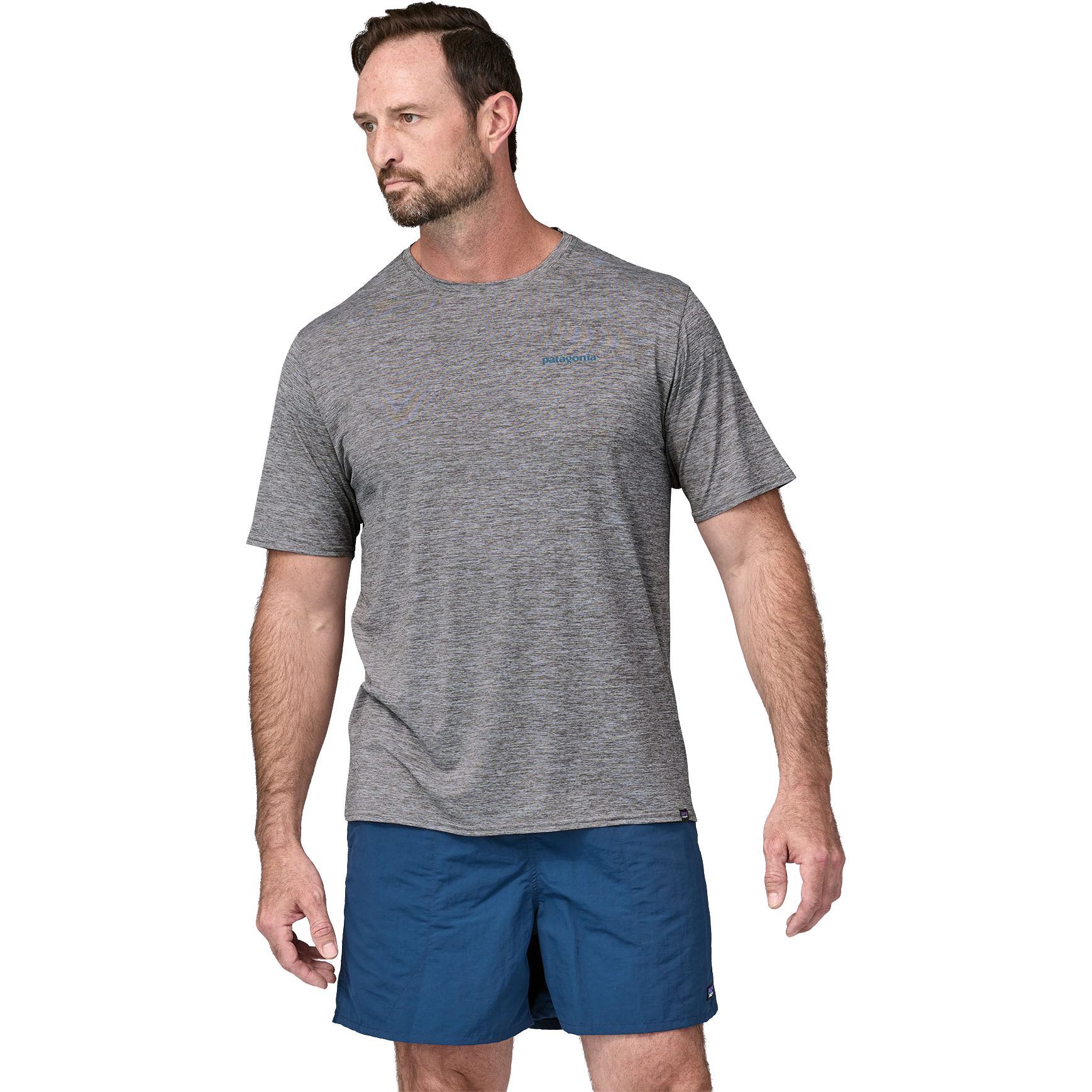 Patagonia Cap Cool Daily Graphic T-Shirt Herren blaf