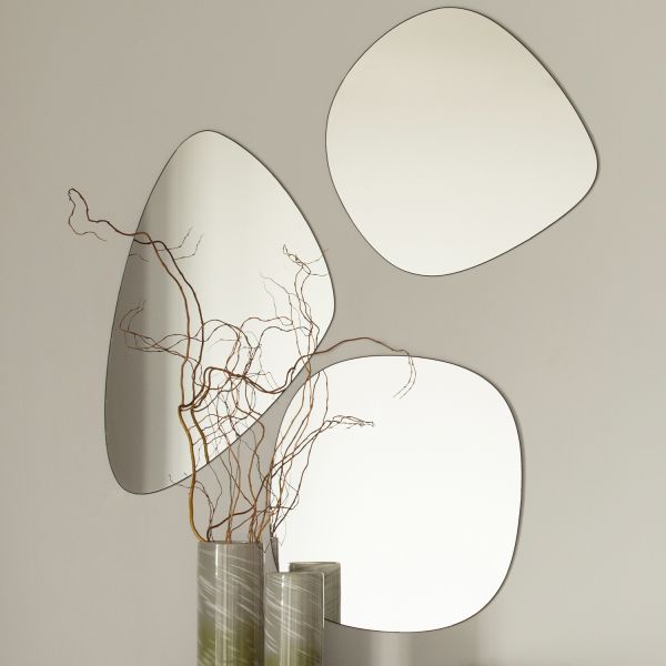 Woood Philou Spiegel – Zwart