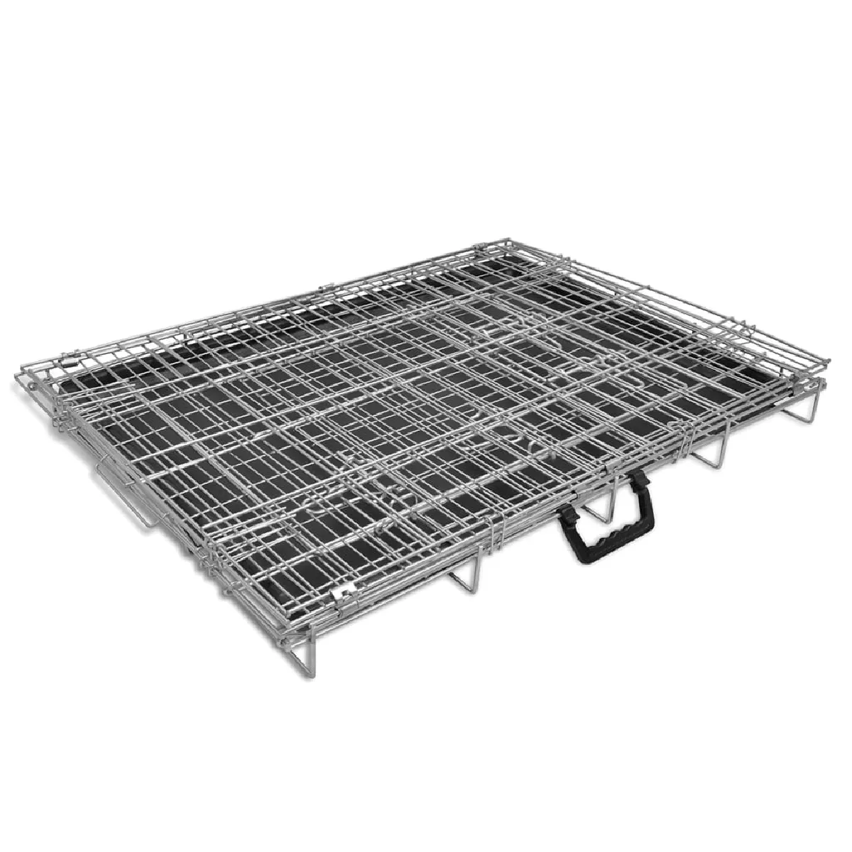 vidaXL Cage métallique pliable pour chiens M
