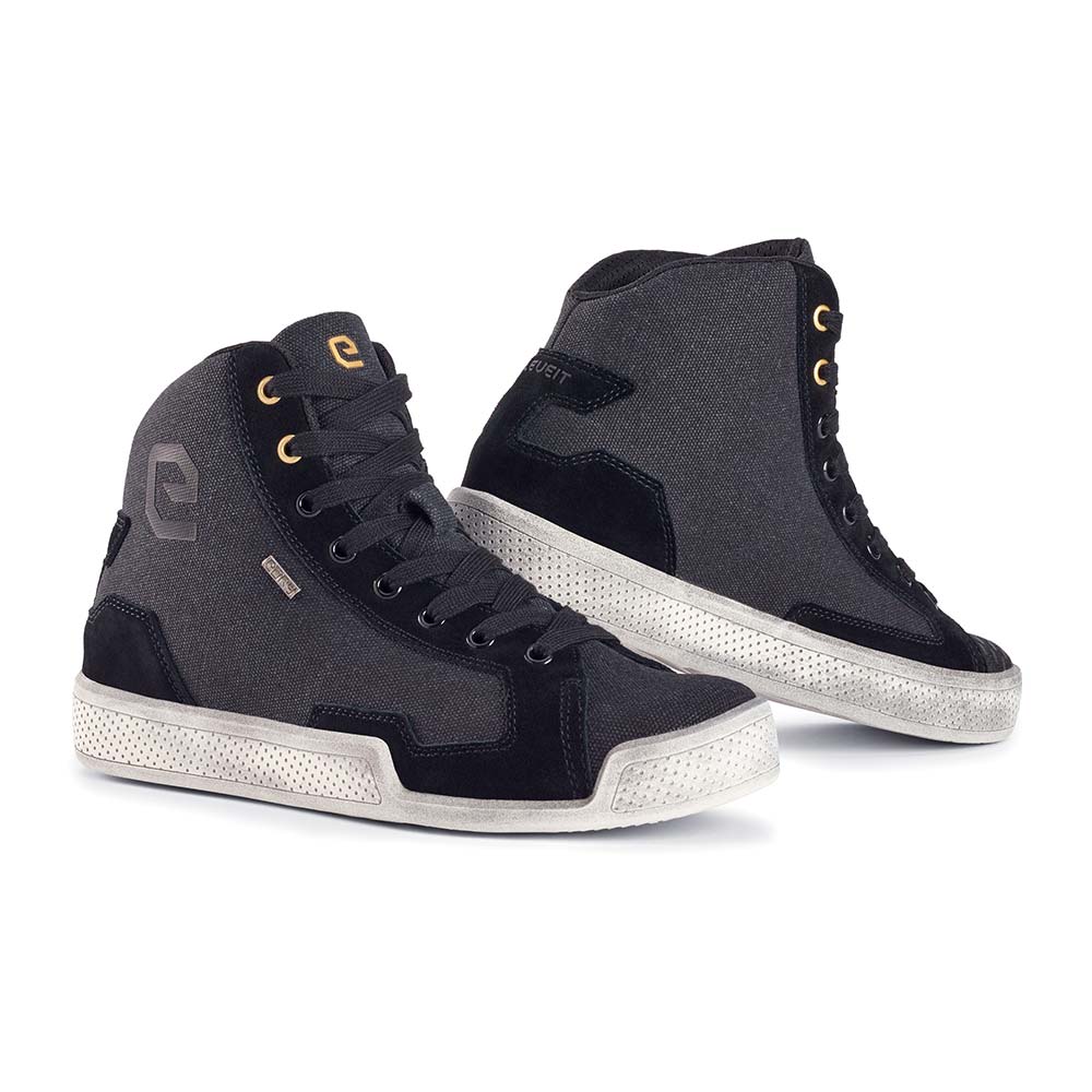 Eleveit - Baskets femme Antibes Waterproof Canvas Lady Noir