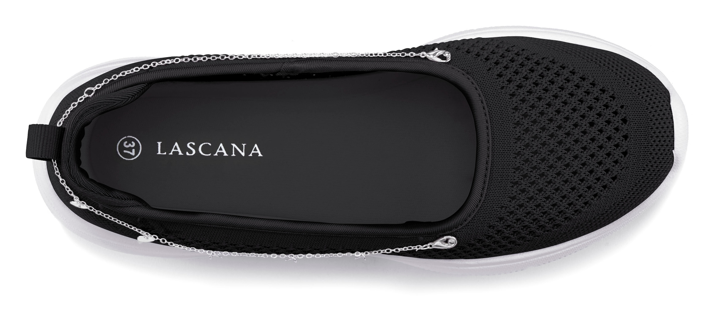 LASCANA Sneaker  Slipper, Ballerina, Halbschuhe zum Reinschlüpfen VEGAN