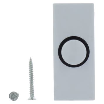 Byron 7910 beldrukker wit