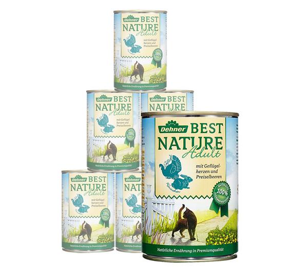Dehner Best Nature Nassfutter für Katzen