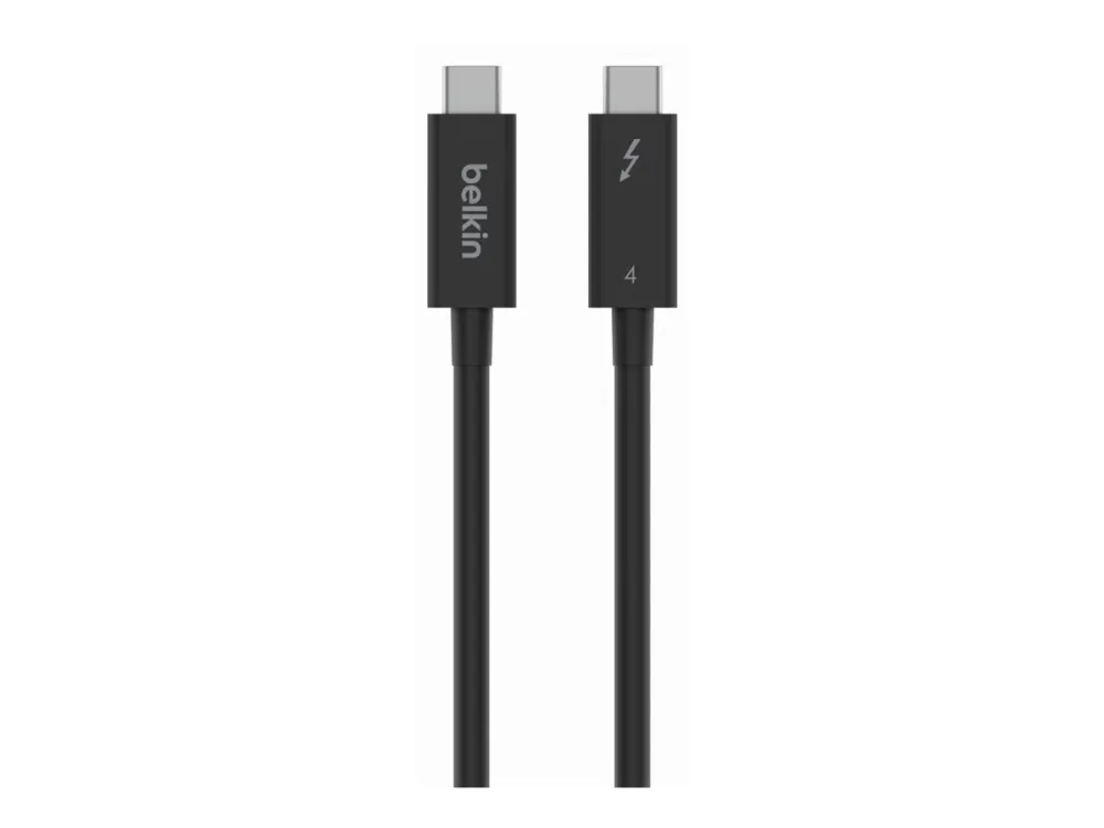 Belkin INZ002bt2MBK 2 m 40 Gbit/sek Sort