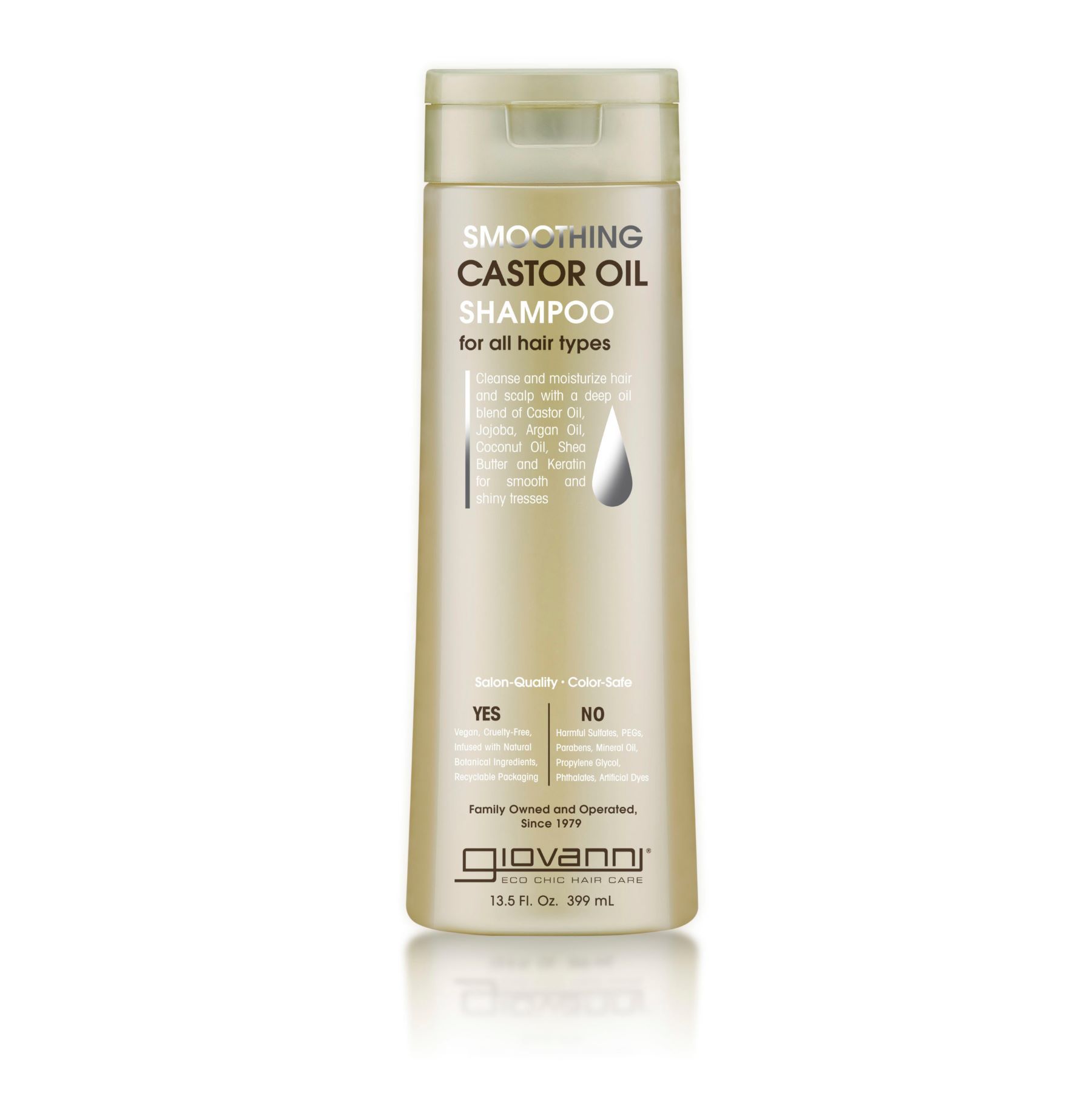 Giovanni Smoothing Castor Oil Shampoo 399 ml