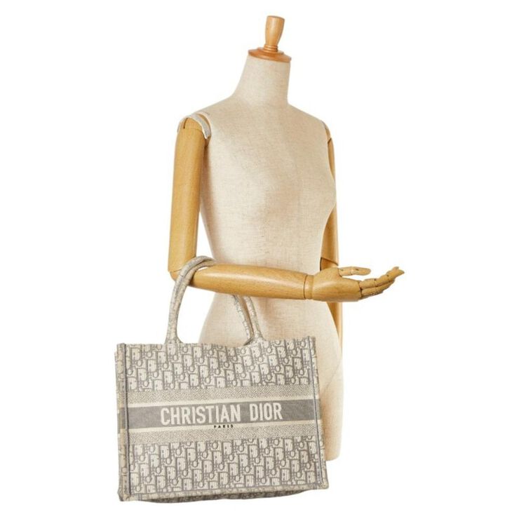 Dior Vintage Dior Book Tote Blue