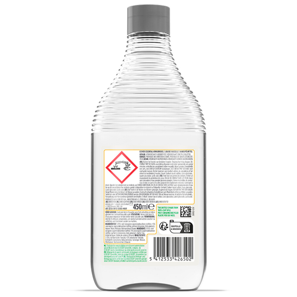 Ecover Afwasmiddel Essential Citroen450 ml