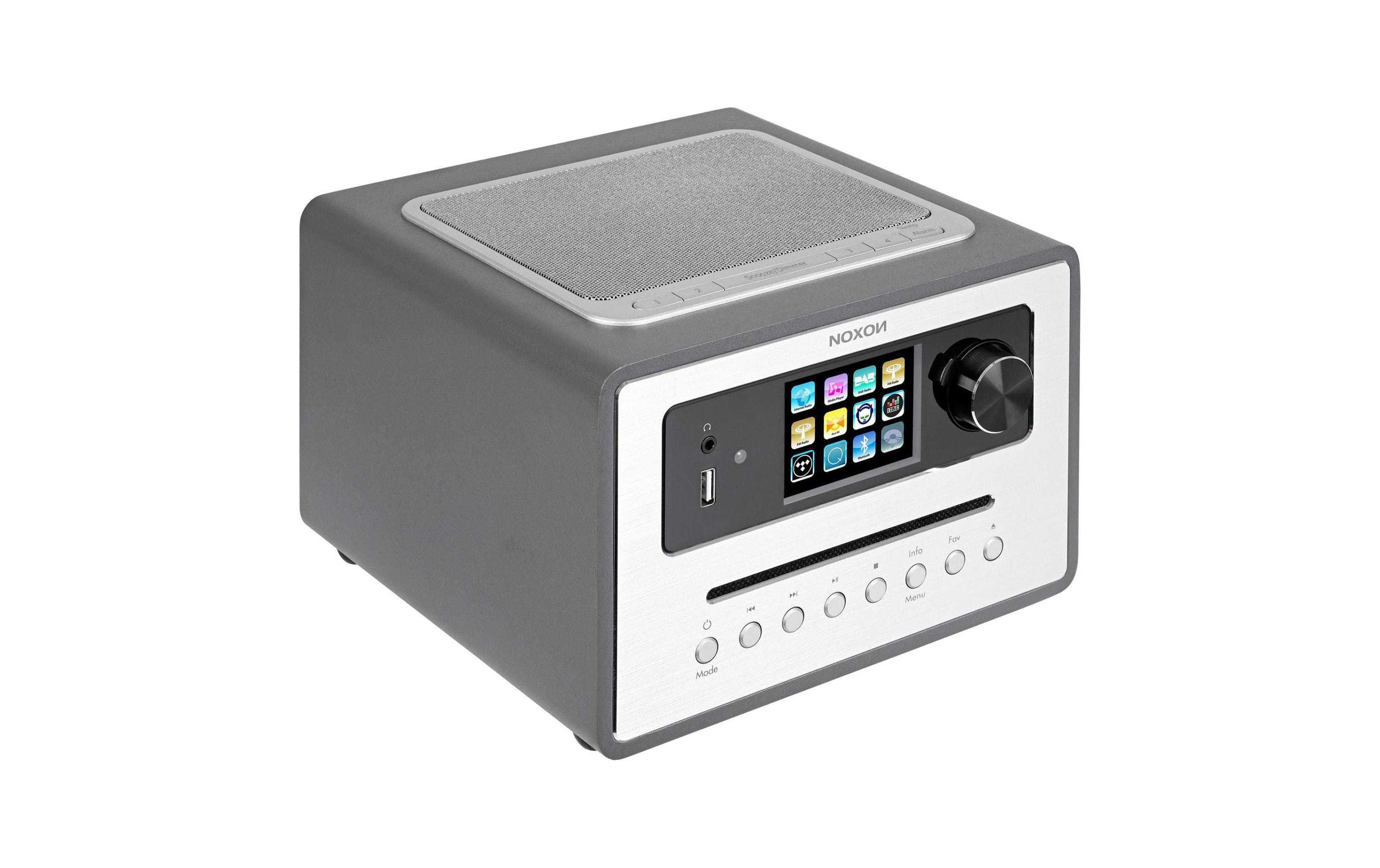 Radio/CD-Player iRadio 500 Anthrazit<br>DAB+, Internetradio oder UKW