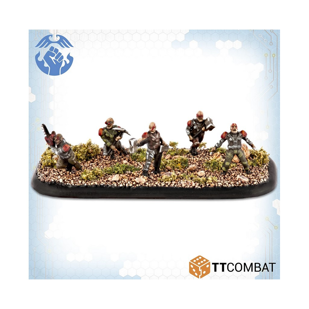 Dropzone Commander - Resistance - Berserker Assault Troops