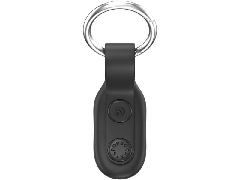 PopSockets Schlüsselanhänger PopPucks Starter Pack Black Fl Schlüsselring mit Trickmagnet