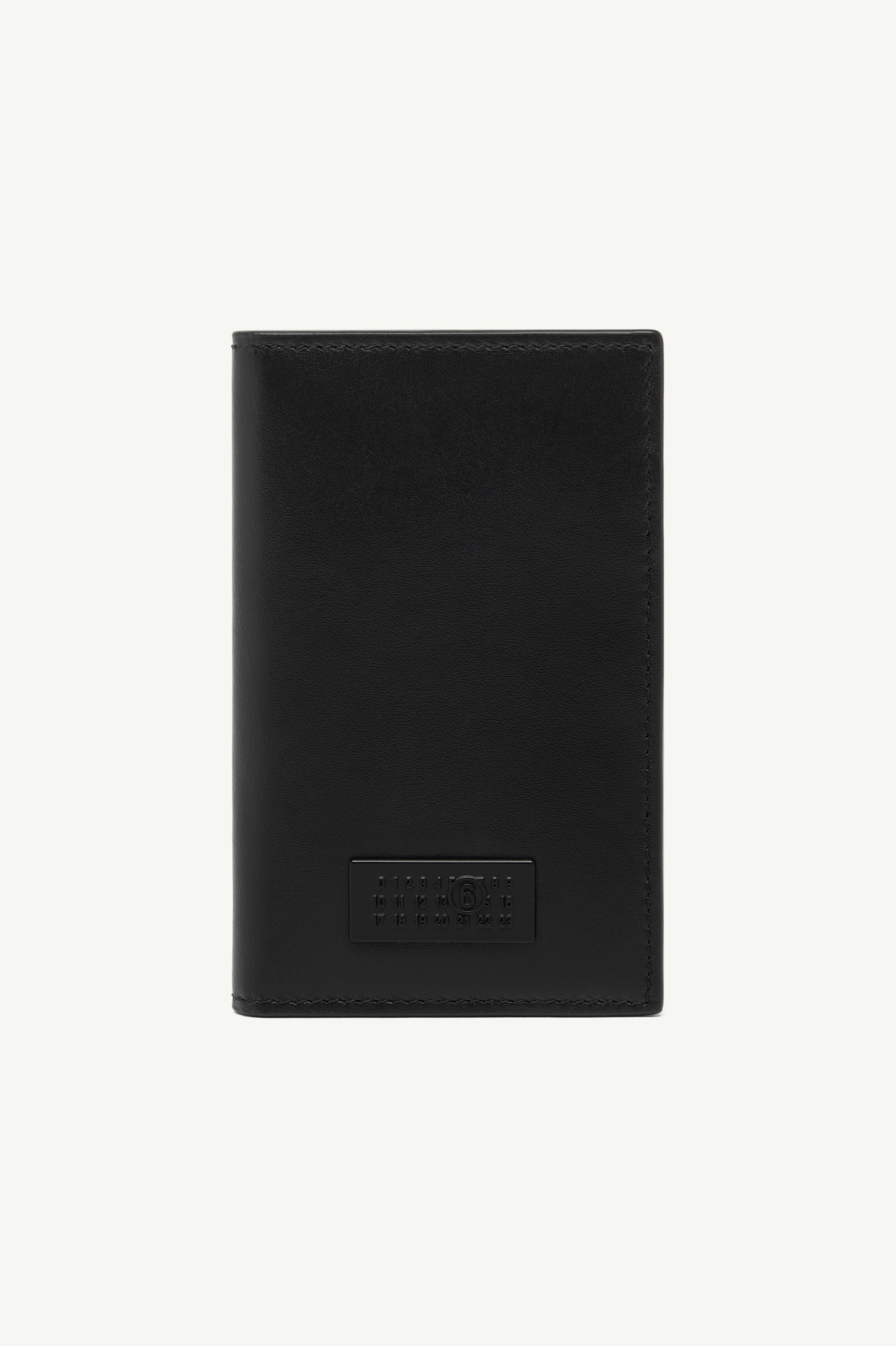 Portefeuille en cuir Numeric pour homme | MM6