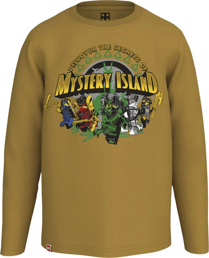 LEGO kidswear-LEGO børnetøj M12010592 - T-SHIRT LS Mustard yellow