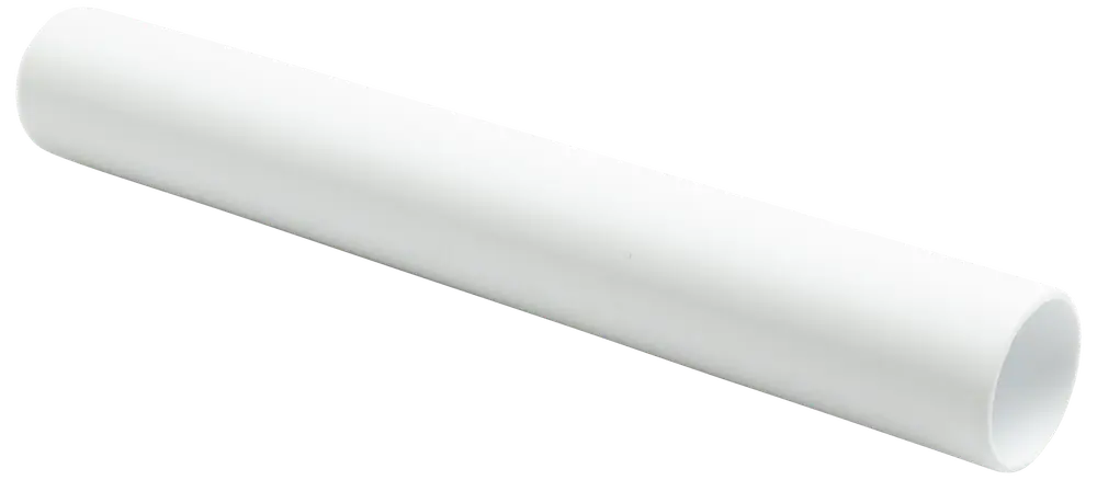Afløbsrør 32 x 200 mm - hvid