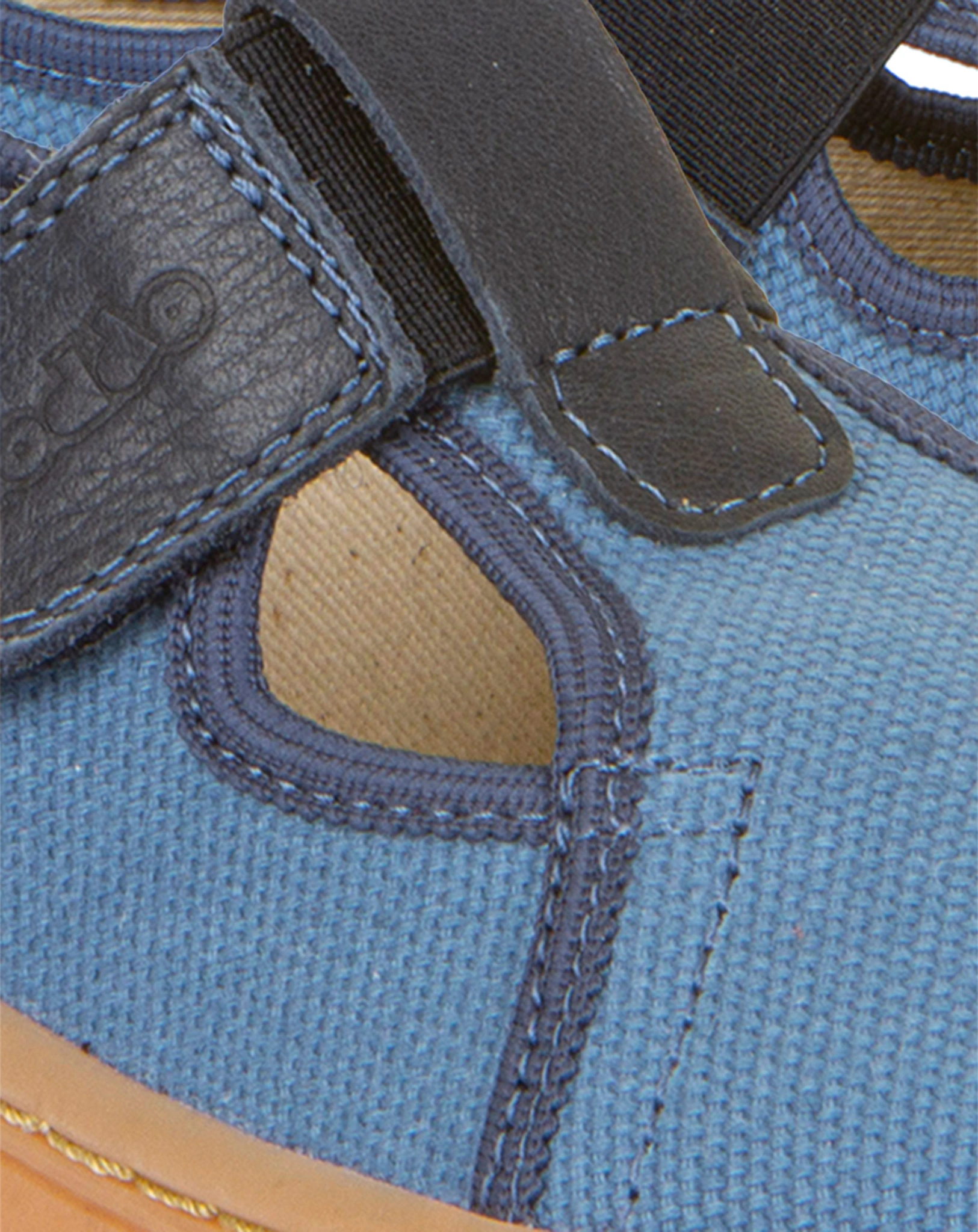 Halbschuhe CANVAS VELCRO in denim