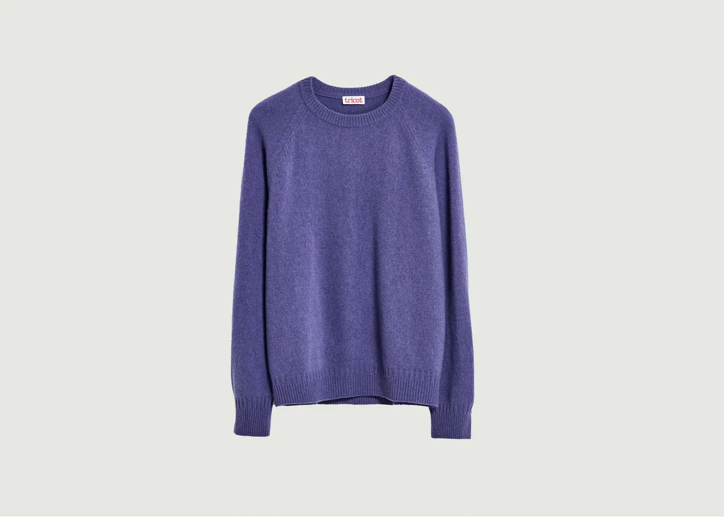 Pull Col Rond En Cachemire Tricot