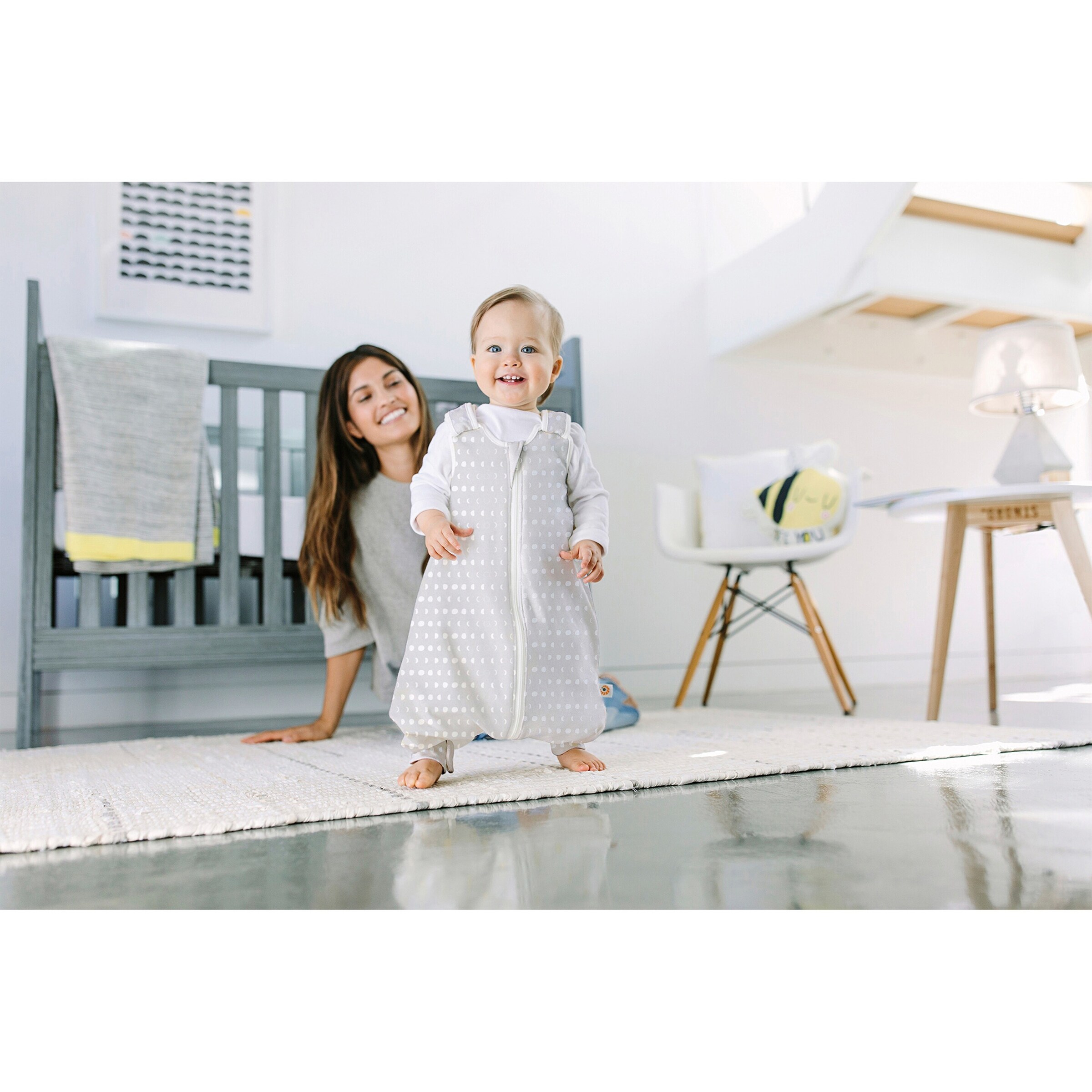 Ergobaby® Ganzjahres-Sleepoverall On the move 2.5 TOG Moon Phase