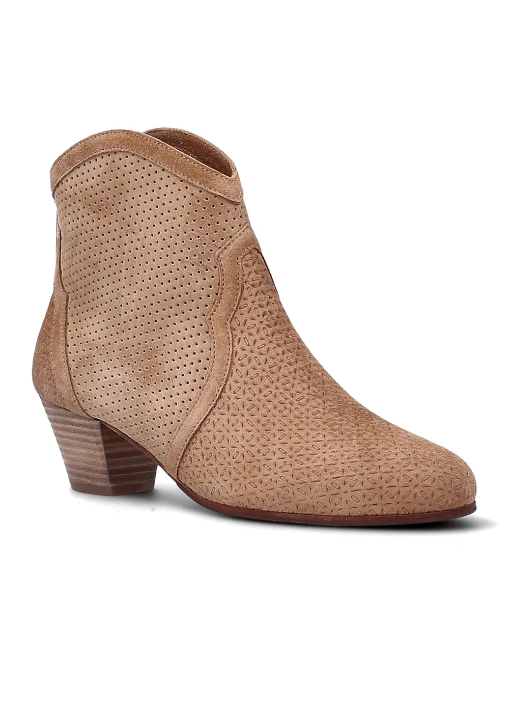 BOOTS CELESTINE VELOURS SABLE