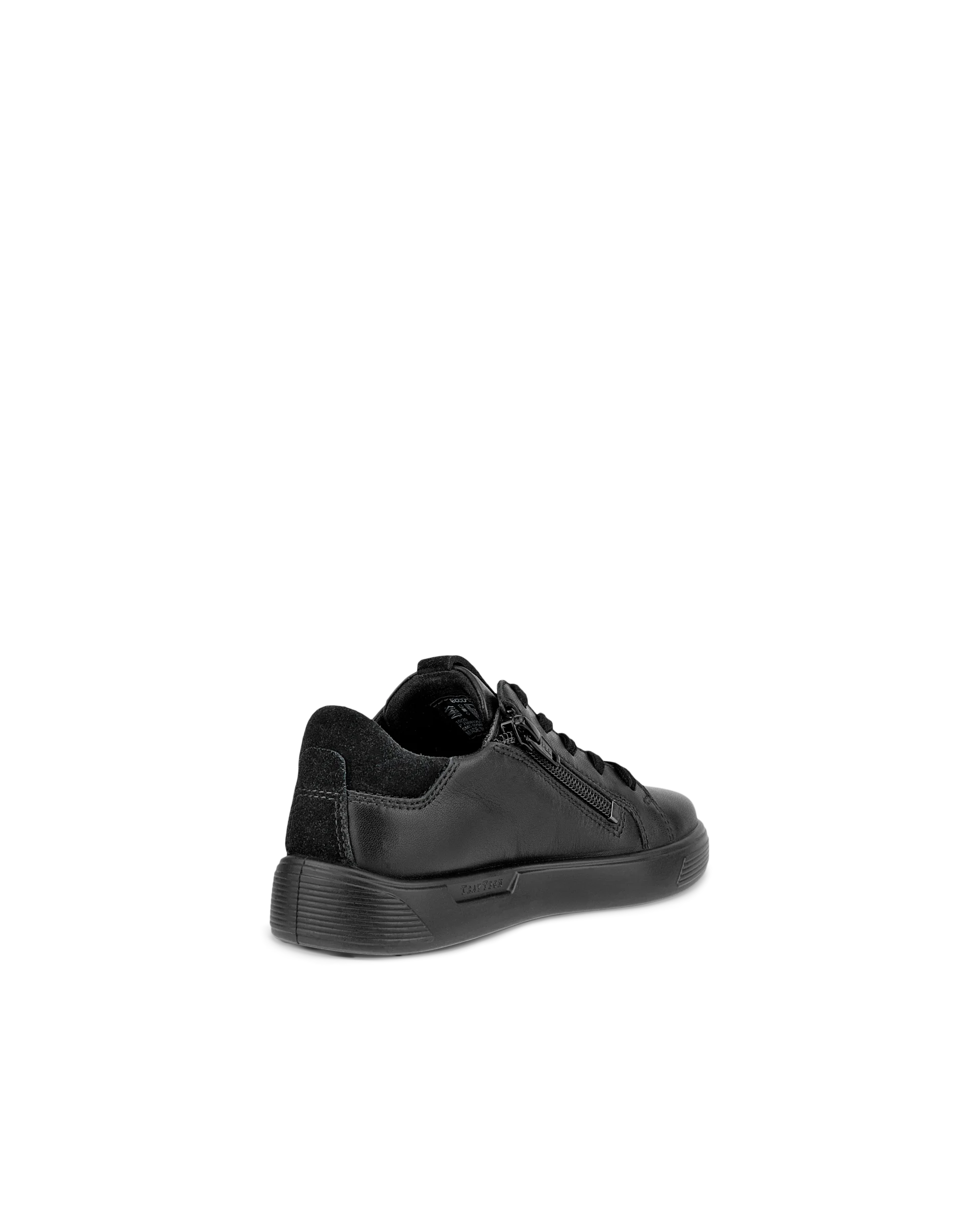 ECCO STREET 1 Kinder Ledersneaker Schwarz