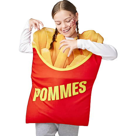 Pommes dragt udklædning 140 cm